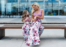 Matching Family Outfits Clothes Mother Daughter Dresses Clothes Sleeveless Long Dress Mom And Daughter Dress Girl Mother Dress 2024 - buy cheap