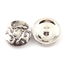 Free drop  shipping new arrive 1.8-2cm alloy wall gecko charm  DIY snap button metal charms 2024 - buy cheap