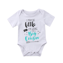 Summer Newborn Baby Boy Girl Funny Bodysuit Cartoon Letter Print Jumpsuits Clothes Outfit Sunsuit 2024 - buy cheap