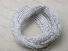 FREE SHIPPING 90 meters White Waxed  Cotton Beading Cord 1mm 2024 - купить недорого