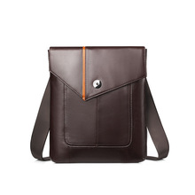 Men Genuine Leather handbag Messenger Bag Men's shoulder bag Men's Casual Flap Top quality bag male Crossbody Bags For men purse 2024 - buy cheap