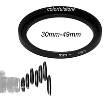 Filtro para lentes de câmera, alta qualidade, 30mm a 49mm, 30 49mm, metal, anel de aumento, filtro, adaptador de passo, filtros, suporte de lente, d05 2024 - compre barato