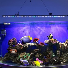 85 см водонепроницаемый аквариумный светильник морской коралловый риф светодиодная полоса лампа Nicrew для аквариума декоративный светильник для аквариума освещение для роста водных растений 2024 - купить недорого