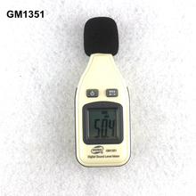 GM1351 30-130dBA цифровой измеритель уровня звука Шум Nivel Тестер Объем 1.5 дБ точность децибел метр ЖК-дисплей автоматический Подсветка 2024 - купить недорого