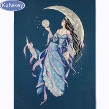 Full Square/Round Drill 5D DIY Diamond Painting Selene Goddess Embroidery Cross Stitch 3d Home Decor diamond mosaic kits cartoon 2024 - buy cheap