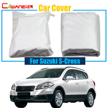 Cawanerl Car Cover Outdoor Snow Rain Sun Resistant Protector Anti UV Cover Car-Styling For Suzuki S-Cross 2024 - buy cheap