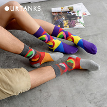 12pairs women British Style Plaid Socks men's socks calcetines meias chinelos de homens superhero socks  free shipping 2024 - buy cheap