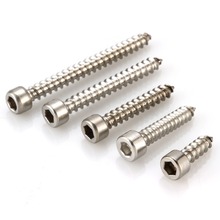 50 Uds de acero inoxidable 304 M4 * 8/10/12/14-30/35/40/45/50mm, cabeza cilíndrica hexagonal de tornillo de rosca modelo tornillos 2024 - compra barato