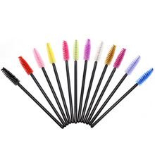 50pcs/lot Eyelash Extension Disposable Eyebrow brush Mascara Wand Applicator Spoolers Eye Lashes Cosmetic Brushes Set 2024 - buy cheap