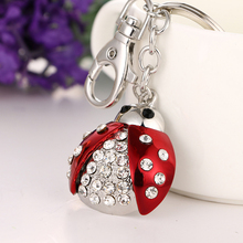 2017 NoEnName_Null new fashion cute seven star ladybug carry key chain wallet & bag buckle various holiday birthday gift 2024 - buy cheap