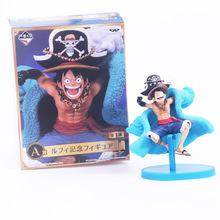 17cm Anime figura de Luffy figura de acción de PVC 20th de aniversario juguete de modelo de colección regalo 2024 - compra barato