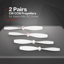 2 Pairs CW/CCW RC Propellers Mini Props Blades Spare Accessories for Xiaomi Mitu RC FPV Drone Quadcopter Aircraft UVA RC Parts 2024 - buy cheap