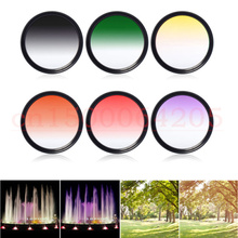 Montaje de tornillo de Filtro de lente UV para filtro de lente de 43mm, filtro graduado de 46mm, color rojo, Azul, Morado, Naranja, Rosa, verde, amarillo 2024 - compra barato