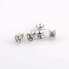 Wholesale Beads!Hot sell Antique Silver Alloy Spacer Beads Jewelry Making Supplies 7x4.5mm,100Pcs,YTC0078 2024 - buy cheap