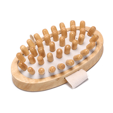 7*13cm Wood Massager Comb Body Massage Neck Arm Back Scratcher Relaxing Knock Hammer Stress Release Comb Massager 2024 - buy cheap