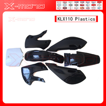 Cobertura de plástico para motocicletas, para motos klx110 kx65, motocross, cicleta sportster, klx 2002, 2008 2024 - compre barato