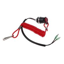 Motor fueraborda de barco, interruptor de parada de Motor, cable de seguridad atable para Yamaha, Mercury, Tohatsu 2024 - compra barato