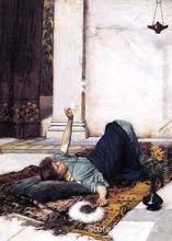 artwork for home Donce Far Niente John William Waterhouse paintings Hand painted High quality 2024 - buy cheap