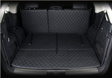 Высокое качество! Полный набор автомобильных ковриков для багажника Dodge Journey 7 мест 2018-2009 водонепроницаемые Ковровые Коврики для ковров для путешествий 2012 2024 - купить недорого