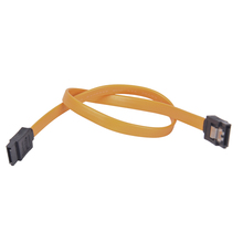 Желтый высокоскоростной прямой кабель для передачи данных SATA 40 см, серия ATA SATA 3, RAID, HDD, жесткий диск, сигнальные кабели 2024 - купить недорого
