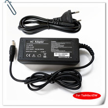 Cabo de alimentação para carregador de notebook, cabo de alimentação para carregador de notebook toshiba strass com adaptador ac de 19v 3,42a com plug 65w 2024 - compre barato