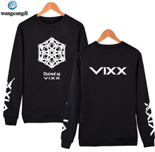 Kpop VIXX Hoodies Sweatshirts Women/Men Fans Support Pullover Hoodie Sweatshirt Harajuku Oversize Member Name Fleece Tracksuit 2024 - buy cheap