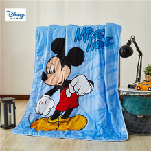 Disney-edredón fino de mickey mouse para niños, colcha de dibujos animados en 3d, cubierta de algodón, decoración de dormitorio, regalo para niños y niñas 2024 - compra barato