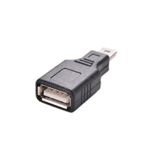 1 шт. черный USB 2,0 A Female to Mini USB B 5 Pin адаптер конвертер 2024 - купить недорого