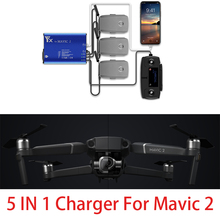 5 in 1 DJI Mavic 2 Battery Charger Hub  Intelligent Battery Charging Hub for DJI Mavic 2 Pro/Zoom drone 2024 - buy cheap