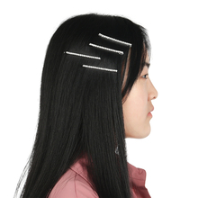 1 Pair Korea Style Shiny Rhinestone Barrette Women Fashion Crystal Geometric Hair Clip Girl Hairpin Hairgrip Hair Accessories 2024 - buy cheap