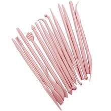 14 Pcs Plastic Clay Sculpting Set Wax Carving Pottery Tools Carving Sculpture Shaper Polymer Modeling Clay Tools 2024 - buy cheap