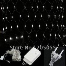 96leds mesh net string light 1.5m x 1.5m Web Fairy Light Christmas Wedding Party Garden Xmas Garland tree Decor-4 Colors option 2024 - buy cheap