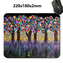 Mairuige Best Fashion  Flowers Mouse Pad Rectangular Gaming Mouse Pad 180 x 220 x 2mm Rectangle Non-Slip Gaming Mouse Pads 9... 2024 - buy cheap