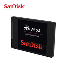 SanDisk SSD PLUS 240 ГБ SATA III HD SSD жесткий диск HDD 2,5 жесткий диск SSD 480 ГБ Внутренний твердотельный накопитель для ноутбука, компьютера, ТБ 2024 - купить недорого