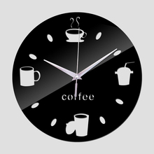 Novo relógio de parede relógio de parede Sala de relógio de quartzo reloj de pared relógios horloge murale digitalLiving Acrílico diy Europa 2024 - compre barato