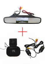 Wrieless WIFI CCD camera Car Rear View Camera for Kia Forte / Hyundai Verna Solaris Sedan,with 4.3 Inch Rear view Mirror Monitor 2024 - buy cheap