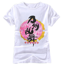 Camiseta de Brdwn The Sword Dance Unisex, camiseta de manga corta Touken Ranbu, cosplay, Tops 2024 - compra barato