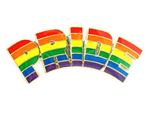 High quality Gay Pride Rainbow badges cheap metal PRIDE Lapel Pin low price rainbow lapel pin hot sales paint badges 2024 - buy cheap