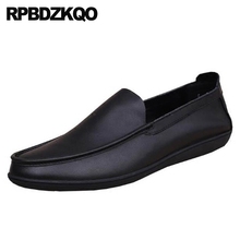 Casual Genuine Leather Men Designer Loafers High Quality Lightweight Moccasins Driving Spring Shoes Black Real 2021 Slip On 2024 - buy cheap