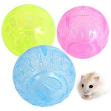 1 Uds juguetes para mascotas Juguetes Para roedor ratones bola para hámster ratón rata juego de trote pelota de ejercicio de plástico pelota de juguete de plástico de colores animales pequeños 2024 - compra barato