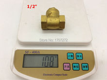 Válvula de retenção de rosca dn15, acessório de cobre com alta pressão e rosca 1/2 "3/4" bclip 2024 - compre barato