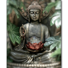 Full Square/Round Drill 5D DIY Diamond Painting "Buddha Lotus" Embroidery Cross Stitch 5D Home Decor Diamond mosaic art gift 2024 - buy cheap