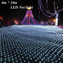 Fairy 10M*8M2000 LED Net light garland string light Christmas Holiday Party Garden Square decoration lamps lighting waterproof 2024 - buy cheap