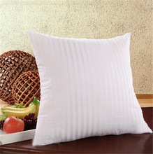Almofada de algodão pp branca, preenchimento de travesseiro para sofá, cadeira, casa, 35/40/45/50/55/60cm 2024 - compre barato