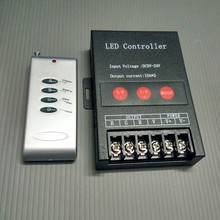 DC5V-24V 720W 30A control remoto inalámbrico RF RGB LED controlador para 5V 12V 24V RGB tira de LED 5050 3528, dhl envío gratis 2024 - compra barato