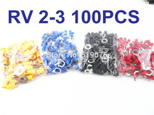Cable de RV2-3 prensado en frío, conector nasal, terminal aislado, azul, redondo, preTerminal de cobre 2024 - compra barato