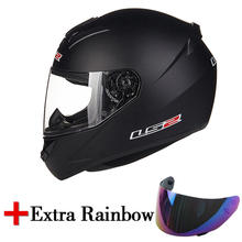 LS2 FF352 motorcycle helmet fashion full face moto helmet with a extra rainbow lens high quality 100% original LS2 Helmets 2024 - buy cheap