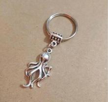 1pcs/lot Octopus keychain Alloy Key ring For Bag Key Holder Charm pendant Car Key Chains Key Ring Women & Men 2024 - buy cheap