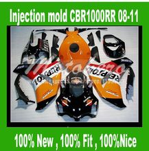 Injection Fairings for HONDA CBR1000RR 2008 2009 2010 2011 CBR1000 RR 08 09 10 11 CBR 1000 RR 08 11 fairing kits REPSOL #S26HHV 2024 - buy cheap