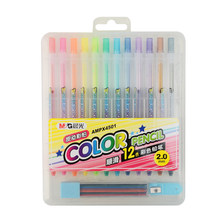Chenguang-Juego de lápices de colores de papelería, 12 colores pintados, AMPX4501 2024 - compra barato